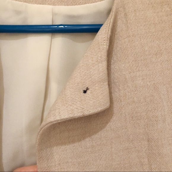 Zara Cream Colored Peacoat - Picture 6 of 8